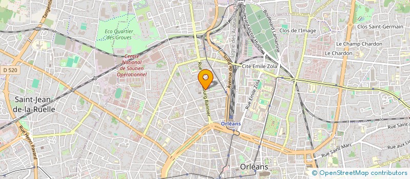 localisation de l'entreprise SECURITE COMMUNIC VAL DE LOIRE HARMEY à ORLEANS