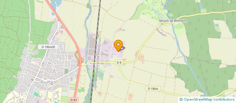 localisation de l'entreprise SECURITE CONCEPT  ROUFFACH