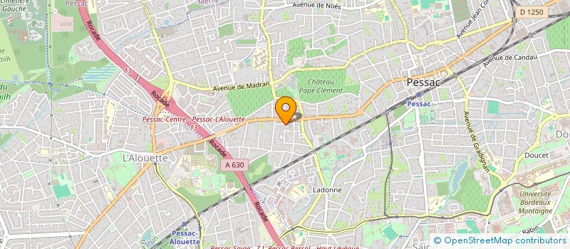 localisation de l'entreprise SECURITE CONDUITE à PESSAC