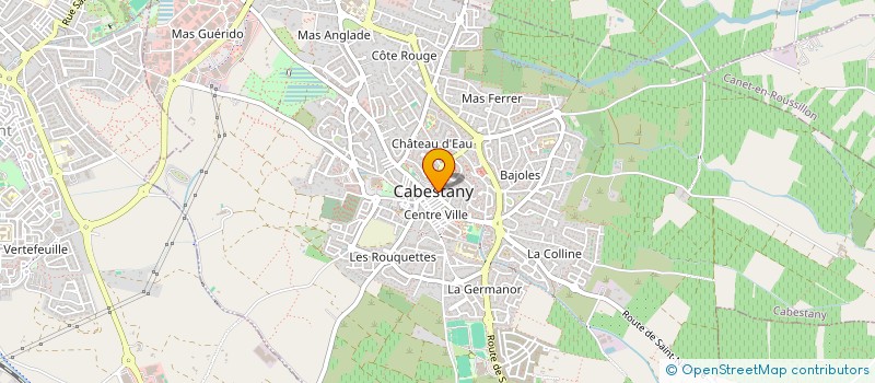 localisation de l'entreprise SECURITE CONFORMITE PISCINE à CABESTANY
