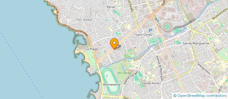 localisation de l'entreprise SECURITE CONTROLE ORGANISATION à MARSEILLE
