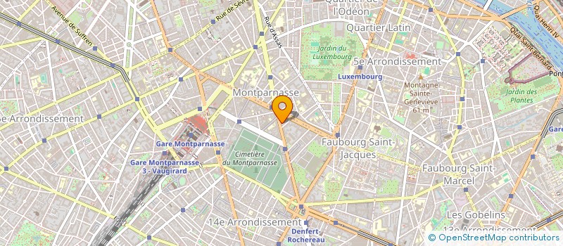 localisation de l'entreprise SECURITE-DECOR-ISOLATION à PARIS
