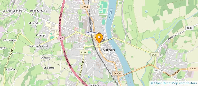 localisation de l'entreprise SECURITE DES CITOYENS ET DES BIENS à TOURNUS