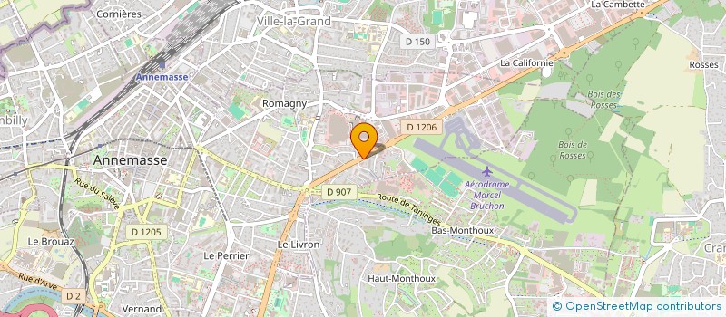 localisation de l'entreprise SECURITE DES VALLEES SAVOYARDES à ANNEMASSE