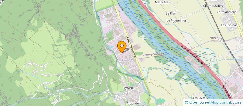 localisation de l'entreprise SECURITE DOMOTIQUE MAINTENANCE TECHNIQUE  VEUREY-VOROIZE