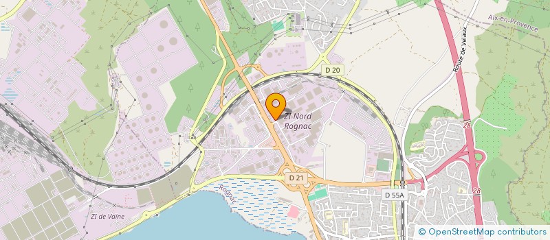 localisation de l'entreprise SECURITE DU GOLFE  ROGNAC