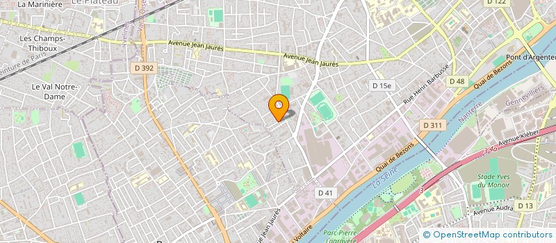 localisation de l'entreprise SECURITE ECOLOGIQUE ET ROUTIERE à ARGENTEUIL