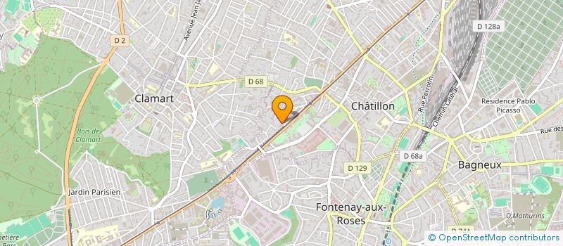 localisation de l'entreprise SECURITE & ELECTRICITE ILE DE FRANCE  CHATILLON