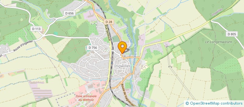 localisation de l'entreprise SECURITE ET CONCEPT INFORMATIQUE  INGWILLER