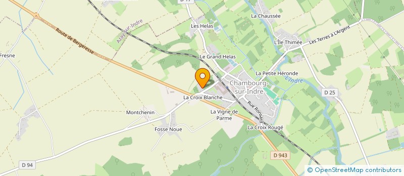 localisation de l'entreprise SECURITE ET SIGNALISATION à CHAMBOURG-SUR-INDRE