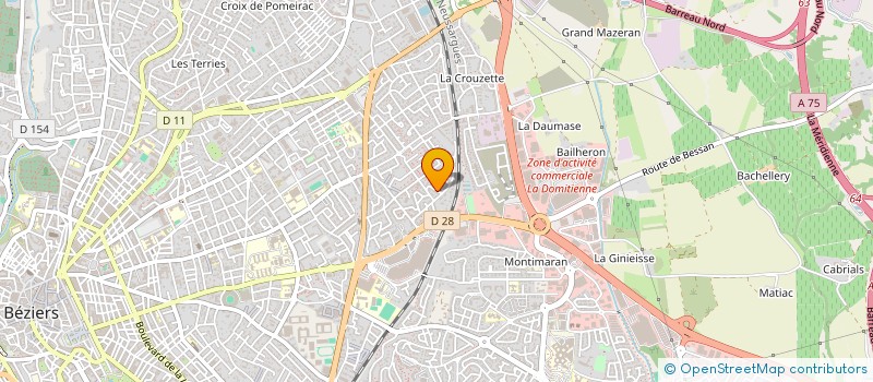 localisation de l'entreprise SECURITE EVENEMENTIELLE DU BITERROIS à BEZIERS