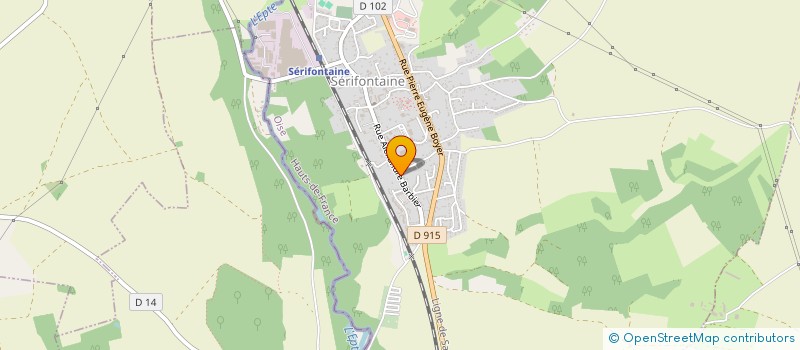 localisation de l'entreprise SECURITE FINANCIERE ET INVESTISSEMENT à SERIFONTAINE
