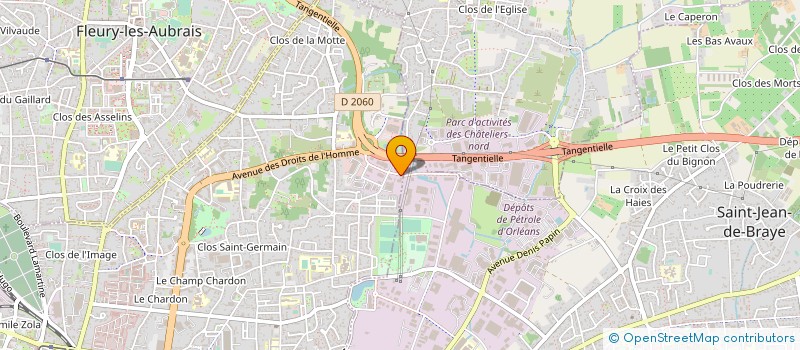 localisation de l'entreprise SECURITE FOR YOU à ORLEANS