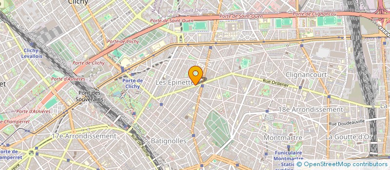 localisation de l'entreprise SECURITE GARDIENNAGE FRANCE  PARIS