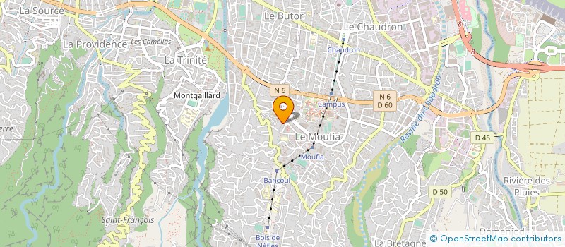 localisation de l'entreprise SECURITE GARDIENNAGE OCEAN INDIEN à SAINT-DENIS