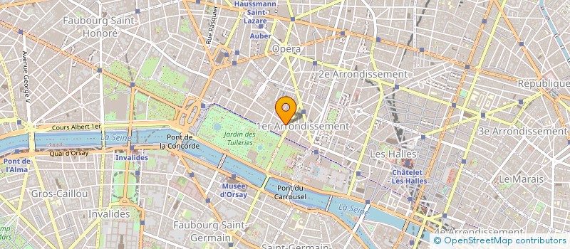 localisation de l'entreprise SECURITE GARDIENNAGE PRIVEE à PARIS