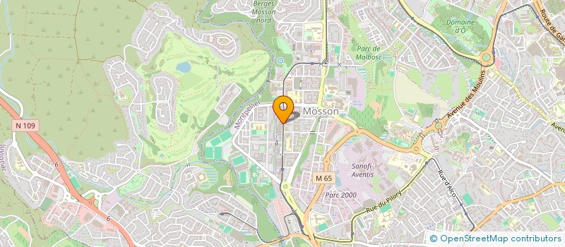 localisation de l'entreprise SECURITE GENERALE LANGUEDOC-ROUSSILLON à MONTPELLIER