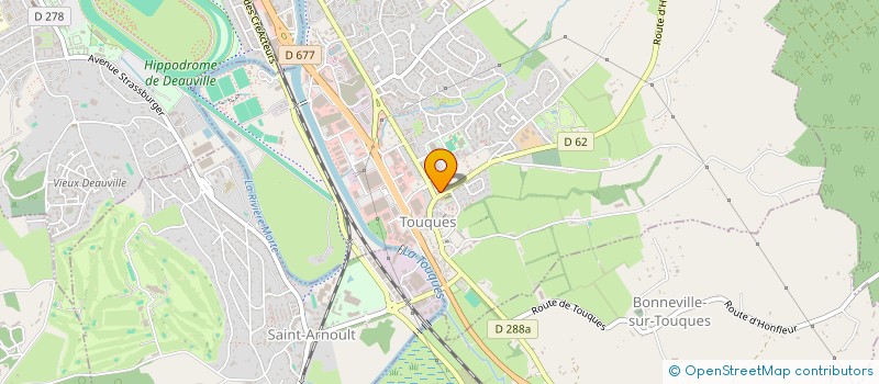 localisation de l'entreprise SECURITE INCENDIE CORPORATE à DEAUVILLE
