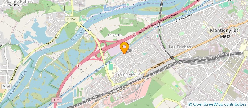 localisation de l'entreprise SECURITE INCENDIE ET SECOURISME FORMATION à MOULINS-LES-METZ