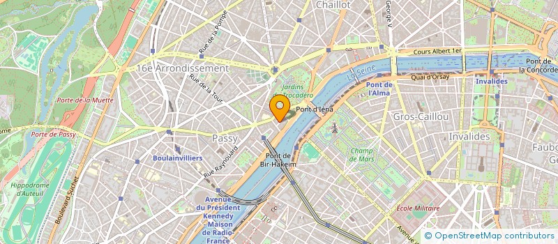 localisation de l'entreprise SECURITE INCENDIE PREVENTION à PARIS