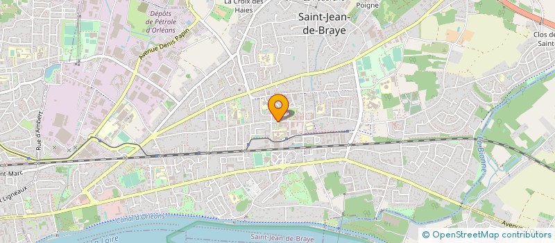 localisation de l'entreprise SECURITE LEFRANCS SIMONDIN 45 à ST JEAN DE BRAYE