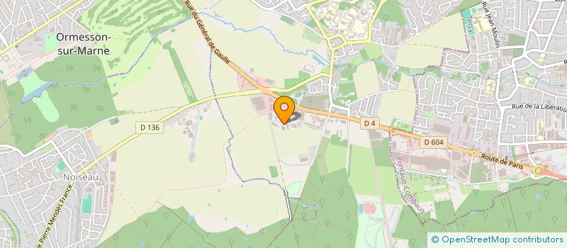 localisation de l'entreprise SECURITE LEVAGE INGENIERIE à LA QUEUE-EN-BRIE