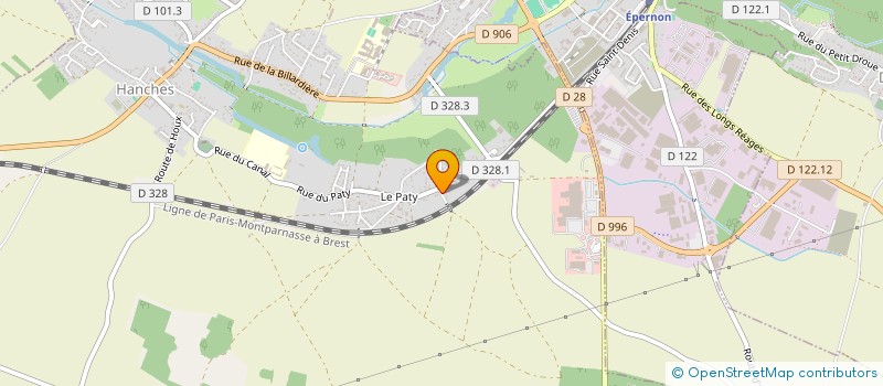 localisation de l'entreprise SECURITE OPTIMUM & SERVICES à HANCHES