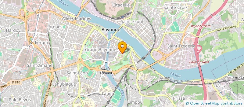 localisation de l'entreprise SECURITE PERIPHERIQUE INDUSTRIE à BAYONNE
