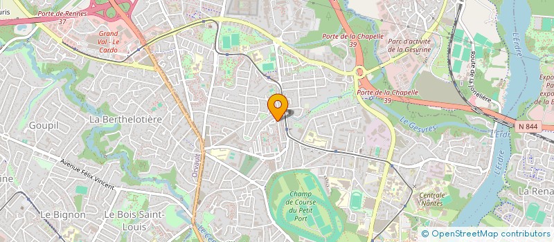 localisation de l'entreprise SECURITE PLUS à NANTES