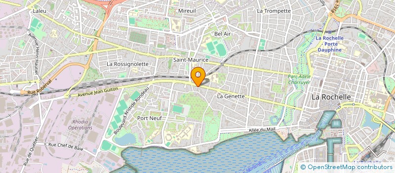 localisation de l'entreprise SECURITE, PREVENTION, ACTION, DISSUASION SELF-DEFENSE  LA ROCHELLE