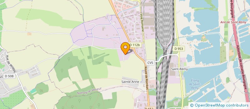 localisation de l'entreprise SECURITE PREVENTION CONSEIL ACOUSTIQUE à NORROY-LE-VENEUR