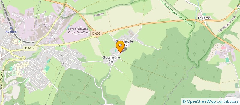localisation de l'entreprise SECURITE PREVENTION MANUTENTION SANITAIRE INCENDIE à AVALLON