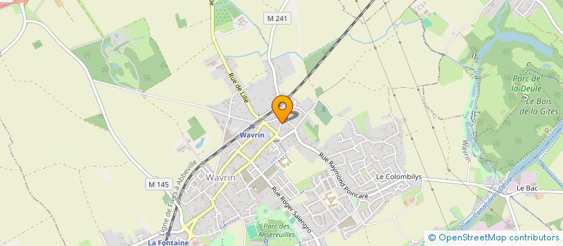 localisation de l'entreprise SECURITE PRIVEE DES HAUTS DE FRANCE  WAVRIN