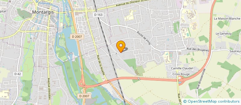 localisation de l'entreprise SECURITE PRIVEE FRANCAISE à AMILLY