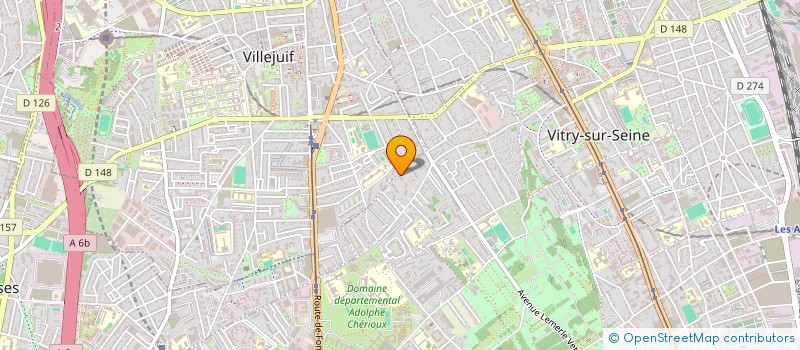 localisation de l'entreprise SECURITE PRIVEE FRANCE PROTECT  VITRY-SUR-SEINE