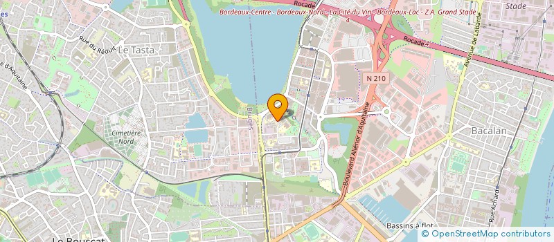 localisation de l'entreprise SECURITE PROTECTION à BORDEAUX