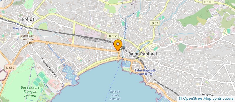 localisation de l'entreprise SECURITE PROTECTION GARDIENNAGE FORMATION à FREJUS