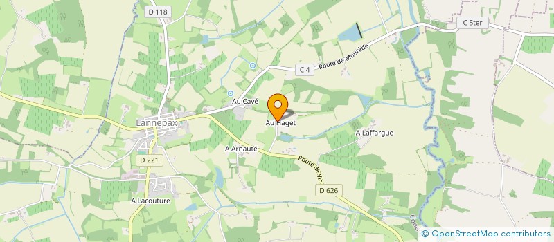 localisation de l'entreprise SECURITE PROTECTION INCENDIE VOL AUTOMAT  LANNEPAX