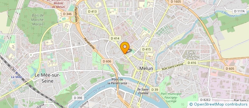 localisation de l'entreprise SECURITE PROTECTION NET à MELUN