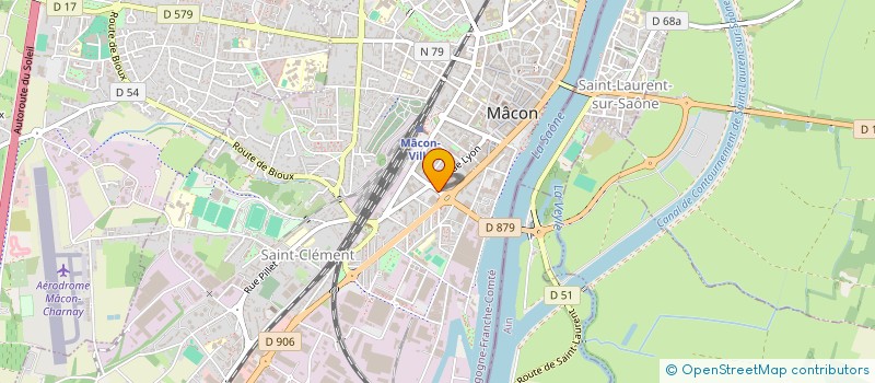 localisation de l'entreprise SECURITE PROTECTION SERVICE à MACON