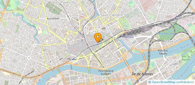 localisation de l'entreprise SECURITE PROTECTION SURVEILLANCE INCENDIE à NANTES