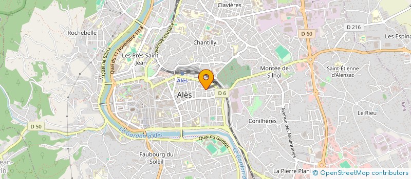 localisation de l'entreprise SECURITE RADIO SPORTIVE  ALES