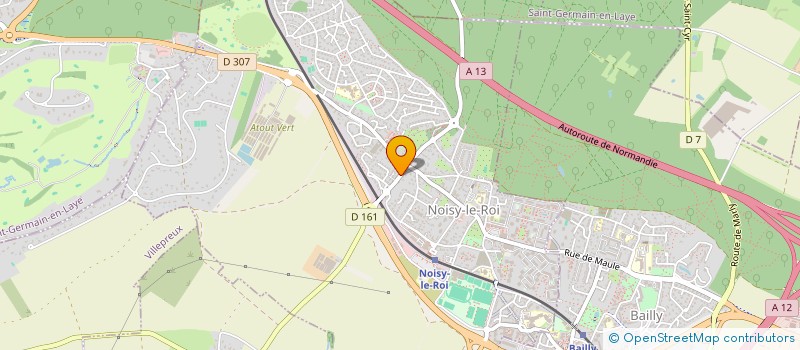 localisation de l'entreprise SECURITE RADIOCOMMUNICATION INGENIERIE à NOISY-LE-ROI