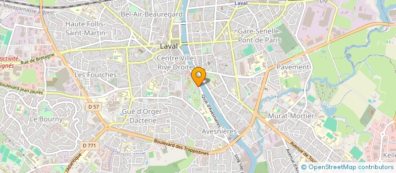 localisation de l'entreprise SECURITE SERVICE à LAVAL