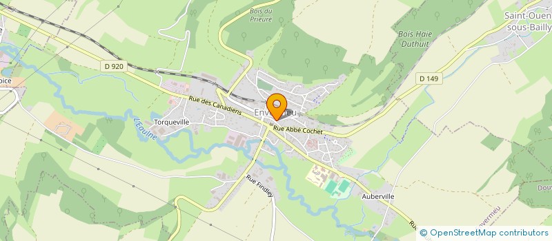 localisation de l'entreprise SECURITE SERVICE  ENVERMEU