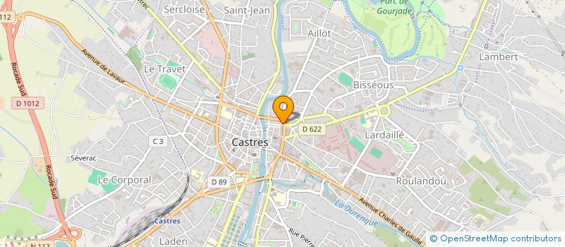 localisation de l'entreprise SECURITE SOCIALE à CASTRES