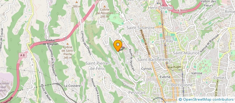 localisation de l'entreprise SECURITE SOCIALE SPORTIVE à NICE