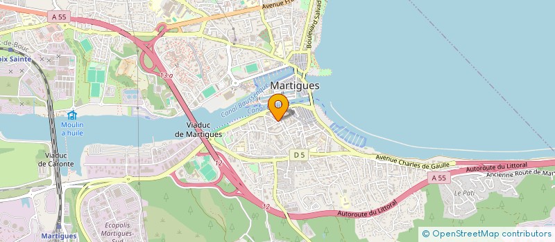 localisation de l'entreprise SECURITE SURETE FORMATION à MARTIGUES