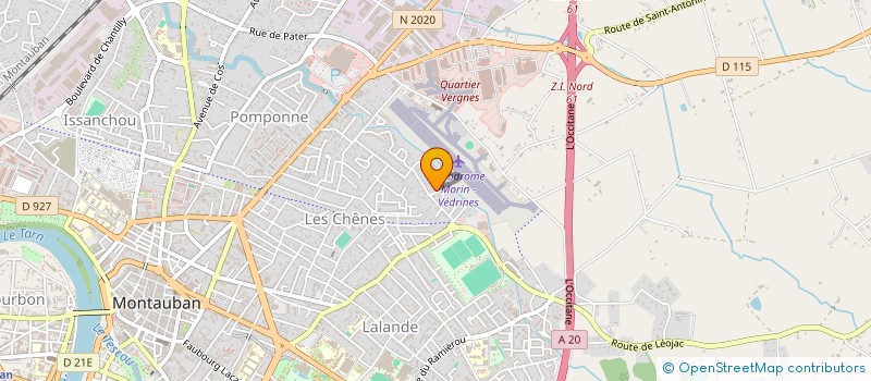 localisation de l'entreprise SECURITE SURVEILLANCE GARDIENNAGE MULTIPLES à MONTAUBAN