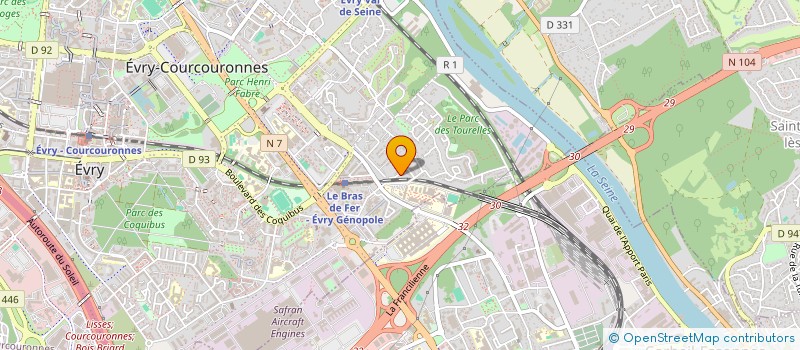 localisation de l'entreprise SECURITE TACTIQUE PRIVEE à EVRY-COURCOURONNES